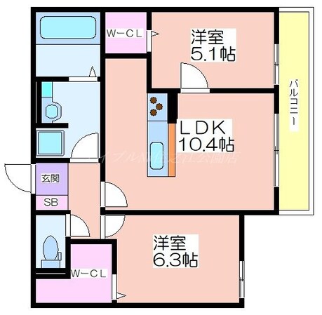 Brillanteの物件間取画像